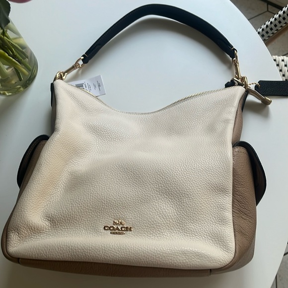 Sold out! Coach Pennie shoulder bag with strap, Chalk multicolor - Picture 4 of 8